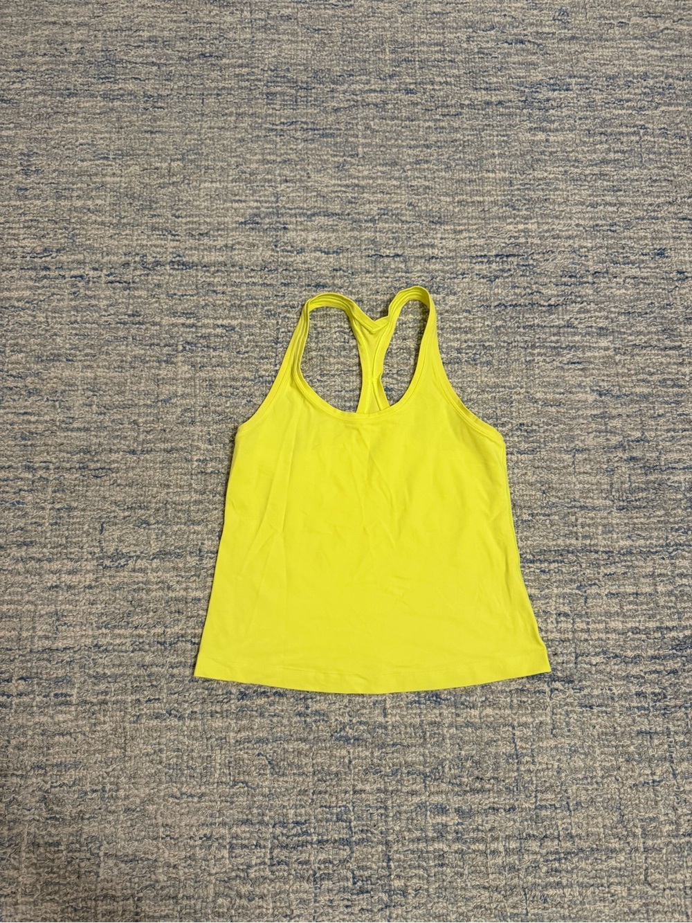 Women’s Yellow Racerback Tank Top